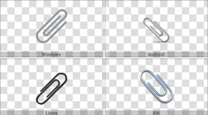 Paperclip On Various Operating Systems  HD Png Download