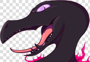 Doodled Salazzle At Work And It Turned Out Kinda Badass   Cartoon  HD Png Download