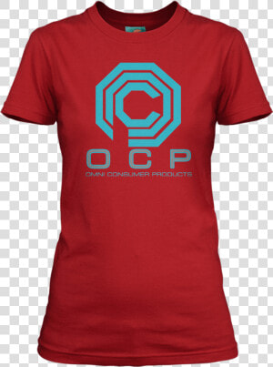 Robocop Inspired Ocp Logo T shirt   T shirt  HD Png Download