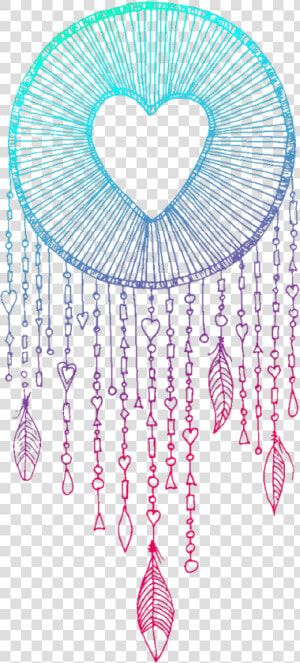  boho  dreamcatcher  dreamcatchers  heart  freetoedit   Background Transparent Boho Dream Catcher  HD Png Download