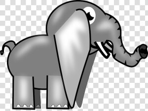 Elephant  Animal  Africa  Safari  Cartoon  Trunk   Elephant  HD Png Download