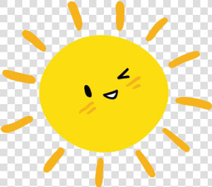 Vector Cartoon Sun Png Download   Cartoon Sun Transparent Background  Png Download