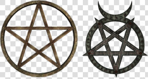 Pentacle Wicca Pentagram Altar Witchcraft   Chilling Adventures Of Sabrina Symbol  HD Png Download