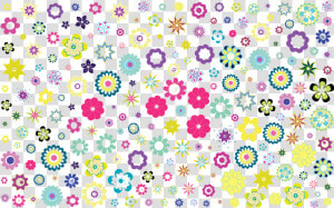 Pink flower area   Colorful Floral Background Patterns  HD Png Download