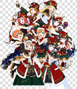 Love Live Aqours Christmas  HD Png Download