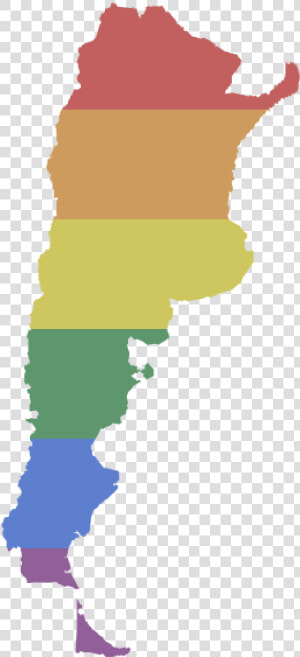 Lgbt argentina   Argentina Map Flag  HD Png Download