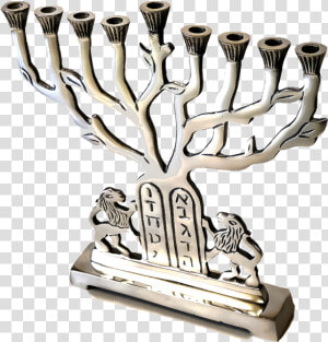 Lion Of Judah Menorah   Trophy  HD Png Download