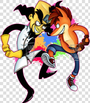 Yikes This Took So Long I Love Crash Bandicoot So I   Crash Bandicoot X Neo Cortex  HD Png Download