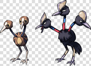 Dodrio Alola Pokemon Go  HD Png Download