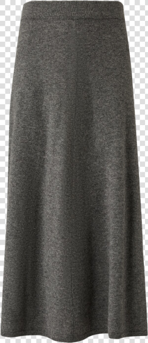 Joseph  Wool Cashmere Knit Skirt  In Dark Grey   A line  HD Png Download