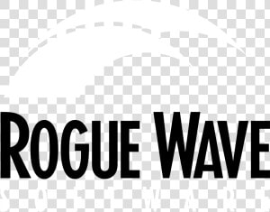 Rogue Wave Software Logo Black And White   Rogue Wave Software  HD Png Download