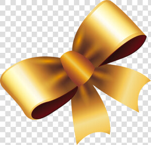 Gold Gift Bow Png   Gold Gift Ribbon Png  Transparent Png