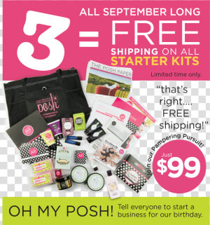 We Are Celebrating Our 3rd Birthday With Perfectly   Posh Starter Kit Sale  HD Png Download