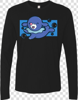 Super Cute Starter Popplio Men S Premium Long Sleeve  HD Png Download