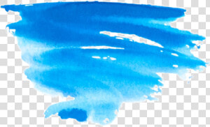  ftestickers  watercolor  brushstroke  scribble  blue   Pincelada De Tinta Png  Transparent Png