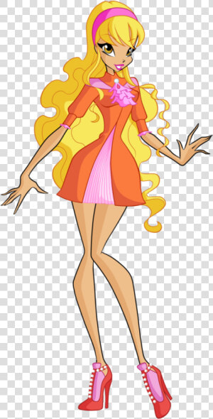 Gloves Clipart Outfit   Stella Winx Club Outfits  HD Png Download