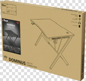 Gxt 711 Dominus Gaming Desk   Trust Gxt 711  HD Png Download