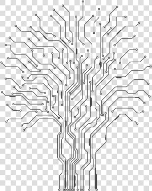 Tattoo Wiring Diagram Electrical Printed Circuit Electronics   Transparent Circuit Board Lines  HD Png Download