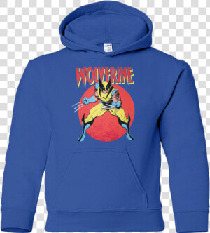 Wolverine Retro Comic Youth Hoodie Sweatshirts   Png   Piaggio Hoodie  Transparent Png