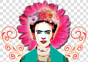 Transparent Corona De Espinas Y Clavos Png   Happy Birthday For Woman Frida Kahlo  Png Download