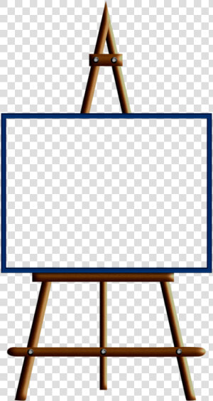 Easel Clipart Border   Art Easel Clip Art  HD Png Download