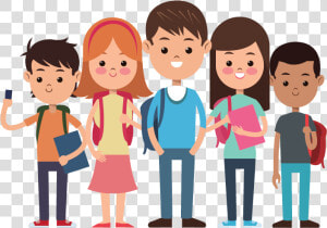 Clip Art Student Png For   High School Students Cartoon  Transparent Png