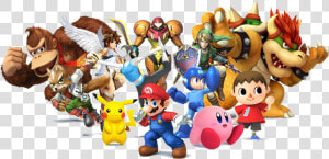 Nintendo Characters Png   Super Smash Bros Characters Png  Transparent Png