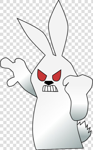 Bad Rabbit   Rabbit Bad Png  Transparent Png