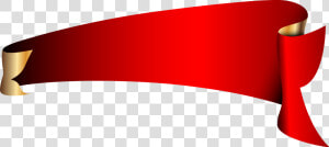 Red Roll Angle Vector Banner  HD Png Download