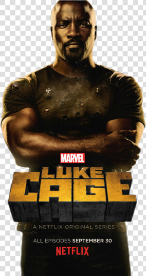 From Today’s New Poster For “marvel’s Luke Cage”   Marvel Super Hero Luke Cage  HD Png Download