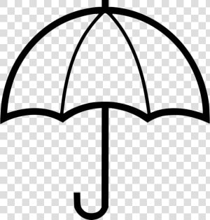 Drawing Umbrella Png   Umbrella Cartoon Black And White  Transparent Png