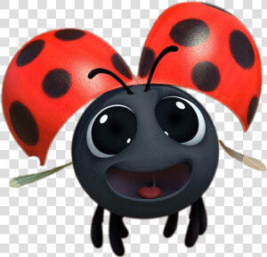 Cat  amp  Leon Lady The Ladybug   Coccinelle Png Transparent  Png Download