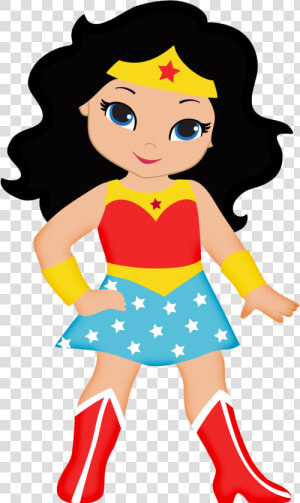 Super Woman Cartoon Superwoman Clipart Cliparts And   Desenho Da Mulher Maravilha  HD Png Download