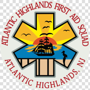 Atlantic Highlands First Aid Squad   Emblem  HD Png Download