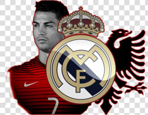 Transparent Cristiano Ronaldo Png   Lambang Real Madrid Dls 2019  Png Download