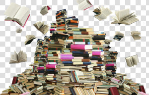 Books Png File Download Free   Book Pile  Transparent Png