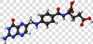 Folic Acid 3d Structure  HD Png Download