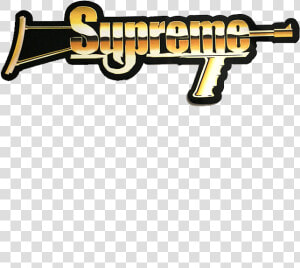 Home   Stickers   Supreme Gold Gun Sticker   Louis Vuitton Logo Supreme Png  Transparent Png