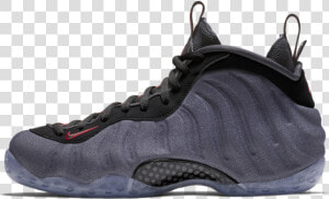 Denim Foamposite On Feet  HD Png Download