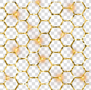  honeycomb  pattern  bees  honeybee  goldsparkle  beehive   Mesh  HD Png Download