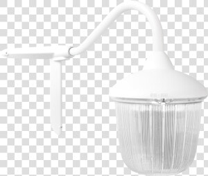 Corner Swan Neck Lantern White Ribbed Case   Storage Basket  HD Png Download