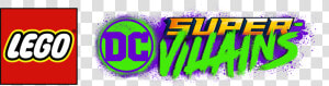 Lego Dc Super Villains Logo Png  Transparent Png