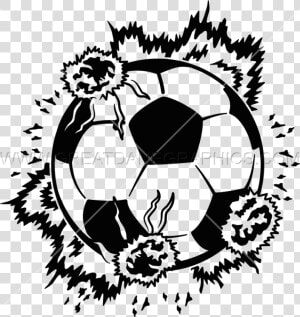 Soccerball Drawing Soccer Art   Illustration  HD Png Download