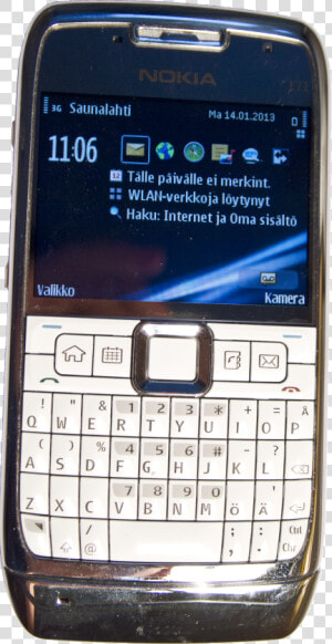 Nokia E71 Phone   Nokia 395  HD Png Download