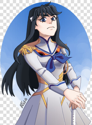 Fanart Kiryuuin Satsuki art Was Draw On March 18    Cartoon  HD Png Download