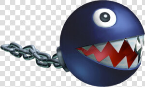 Chain Chomp Png   Mario Kart Chain Chomp  Transparent Png