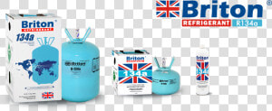 Briton R 134a Refrigerant Gas   Briton R22  HD Png Download