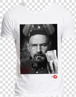 Walter White heisenberg Breaking Bad T shirt £24 From   Senior Citizen  HD Png Download