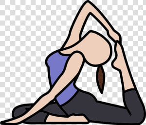 Transparent Yoga Clipart   Intermediate Yoga Poses  HD Png Download