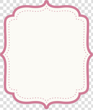 Cute Text Powder Baby Border Icon Clipart   Motif  HD Png Download